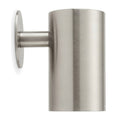 One-Light Mid-Century Modern Stilnovo Style Brass Wall Sconce in brushed chrome