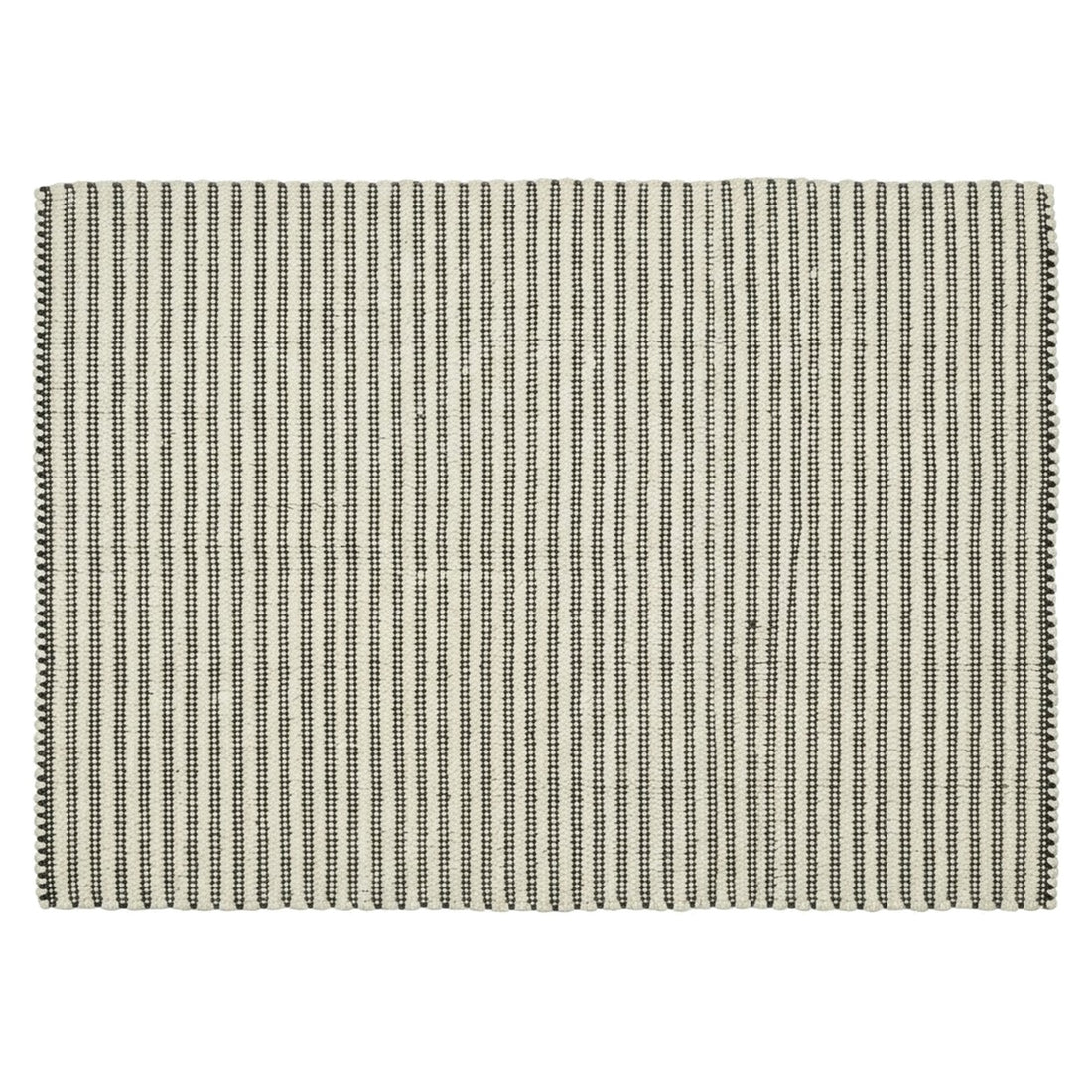Organic Jute Rug - Bleach Tones for a Cozy Ambiance, full view on a white background