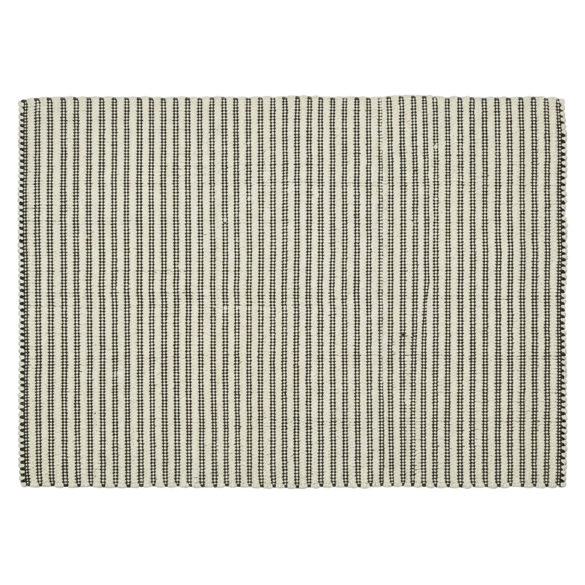 Organic Jute Rug - Bleach Tones for a Cozy Ambiance, full view on a white background