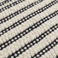 Organic Jute Rug - Bleach Tones for a Cozy Ambiance, close up of the texture