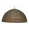 Braided Straw Dome Pendant Shade, 17.7
