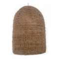 Brushed Straw Bell Pendant Shade, 13.8