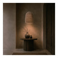 Brushed Straw Bell Pendant Shade, second view