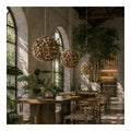 Mulberry Root Sphere Pendant Shade, second view