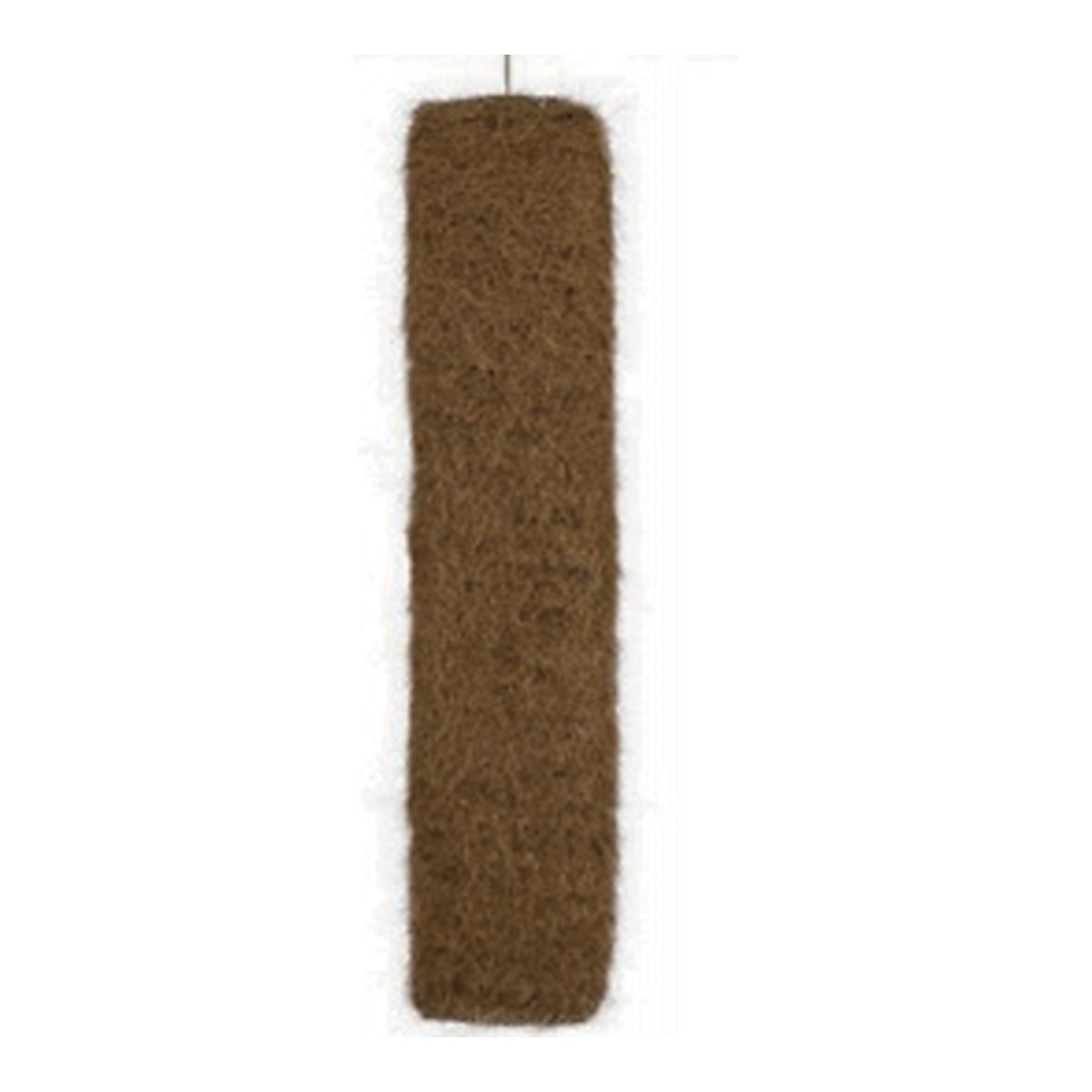 Slim Straw Panel Pendant Shade, 7.1" x 7.1" x 38.4", shown on white