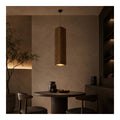 Slim Straw Panel Pendant Shade, second view