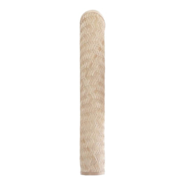Bamboo Tube Pendant Shade, 4.7" x 26.8", shown on white