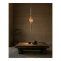 Bamboo Spindle Pendant Shade, second view