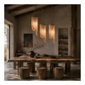 Rawhide Cone Pendant Lamp, second view