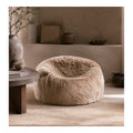 Sheepskin Bean Bag Chair, second view