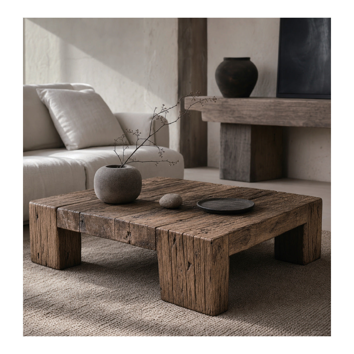 Elm Square Coffee Table, second view
