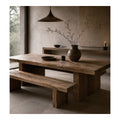 Elm Live-Edge Dining Table, second view