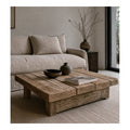 Elm Wide-Plank Square Table, second view