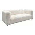 White Cowhide Sofa, 83.9