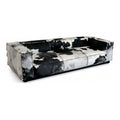 Black and White Cowhide Sofa, 83.9