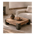 Oak and Granite Coffee Table, second view
