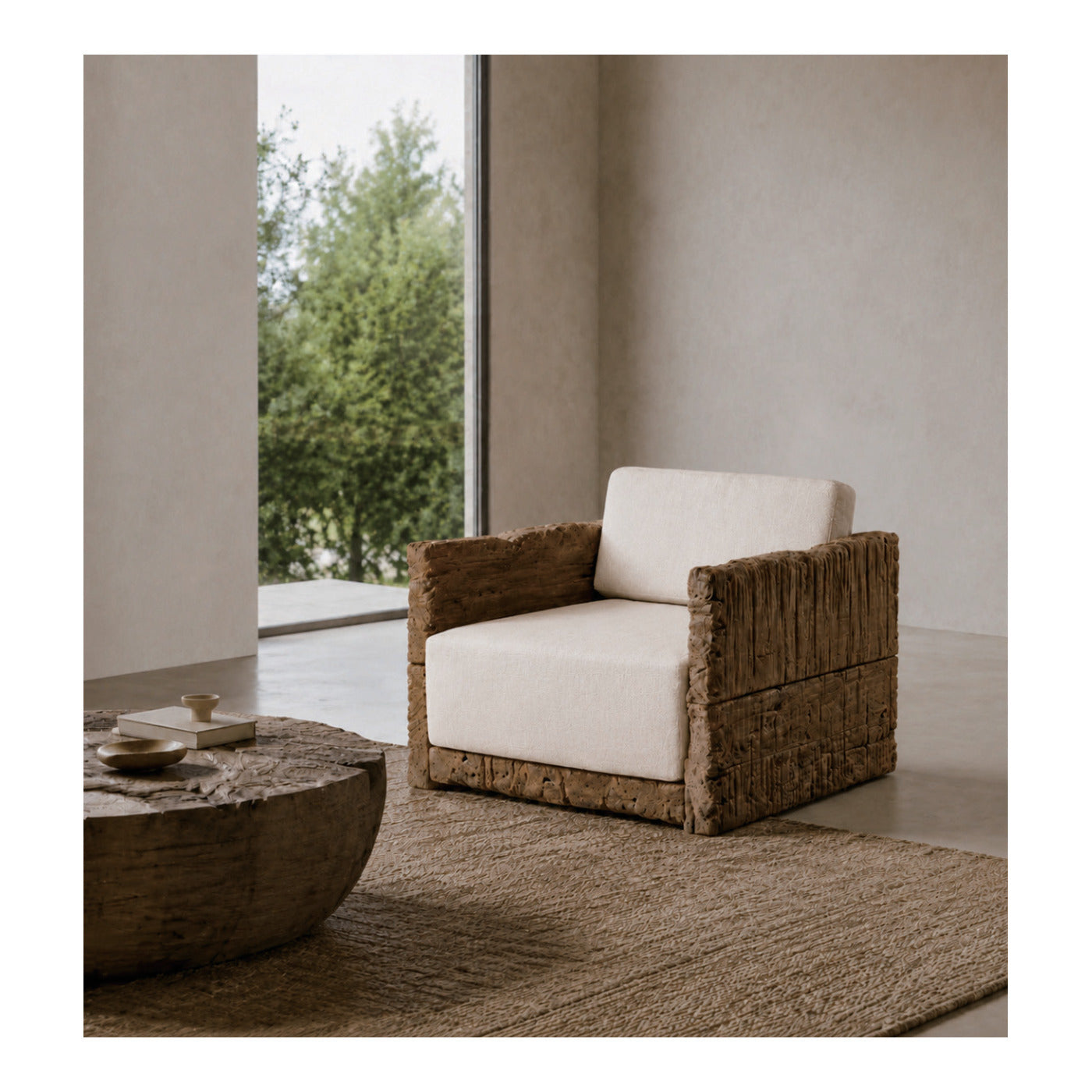 Elm Frame Armchair, second view