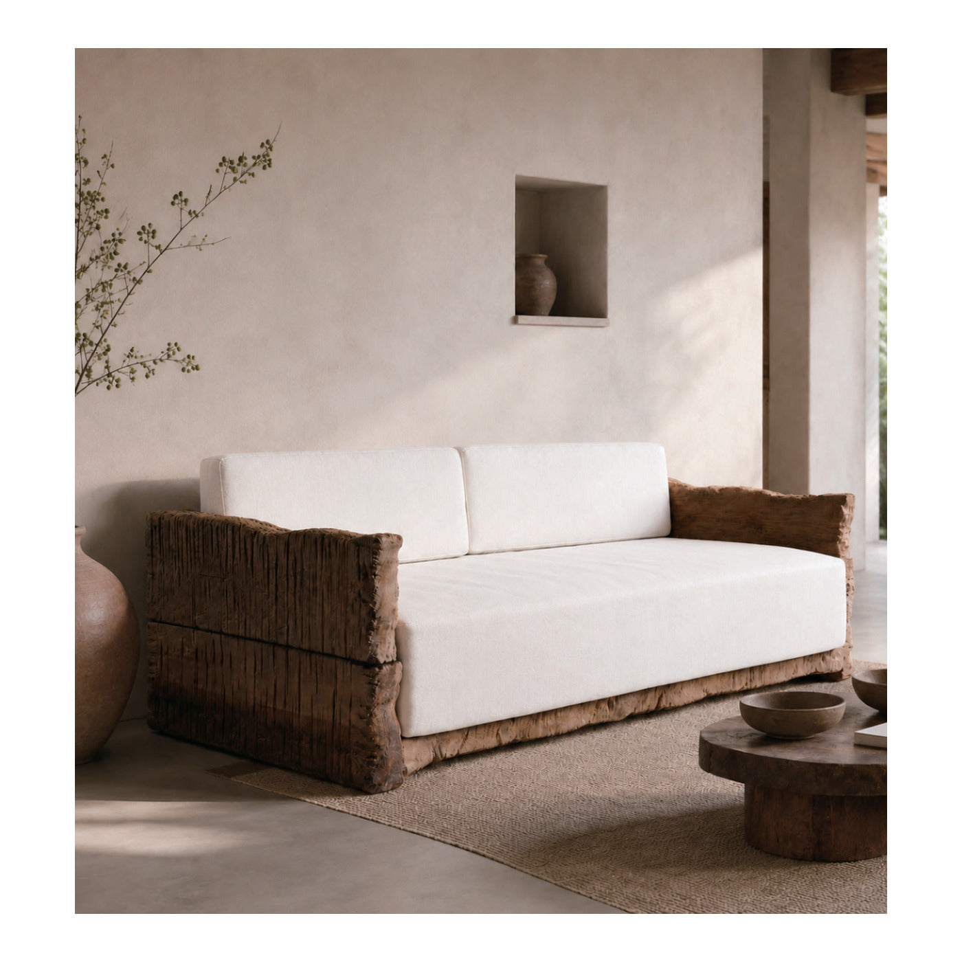 Elm Frame Sofa, second view