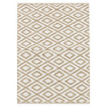 Reversible Jute Rug - Two Looks in One for Versatile Styling, full view on a white background