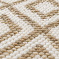 Reversible Jute Rug - Two Looks in One for Versatile Styling, close up of the texture