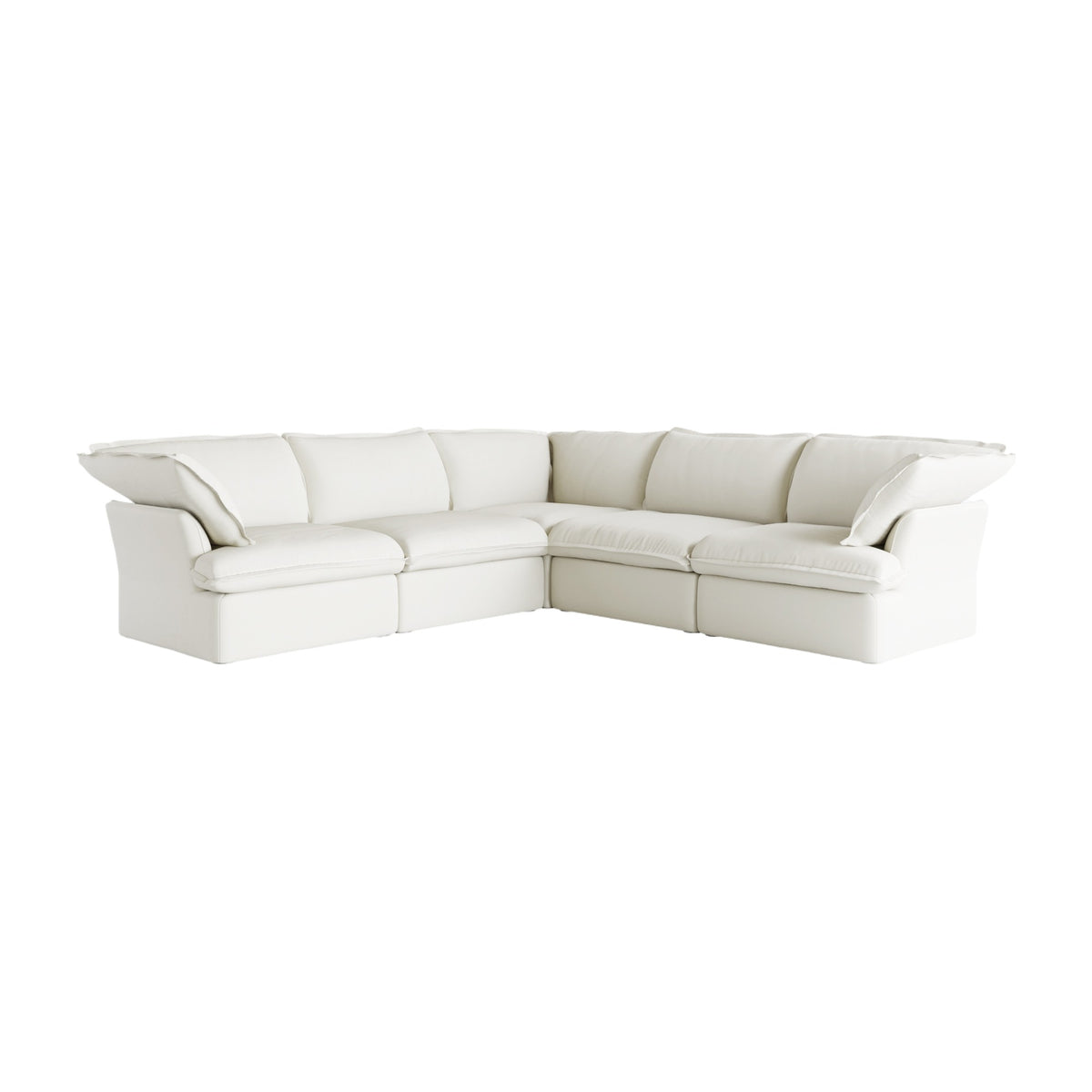 Sky Classic Linen Cloud Sofa, Linen Sectional Sofa Slipcovers - Replacement Covers Only