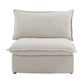 Sky Classic Linen Cloud Sofa, Linen Sectional Sofa Slipcovers - Replacement Covers Only, Beige