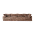 Sky Cloud Pro Sectional Sofa, Plush Slipcovers - Replacement Covers Only, Brown