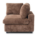 Sky Cloud Pro Sectional Sofa, Plush Slipcovers - Replacement Covers Only, Brown