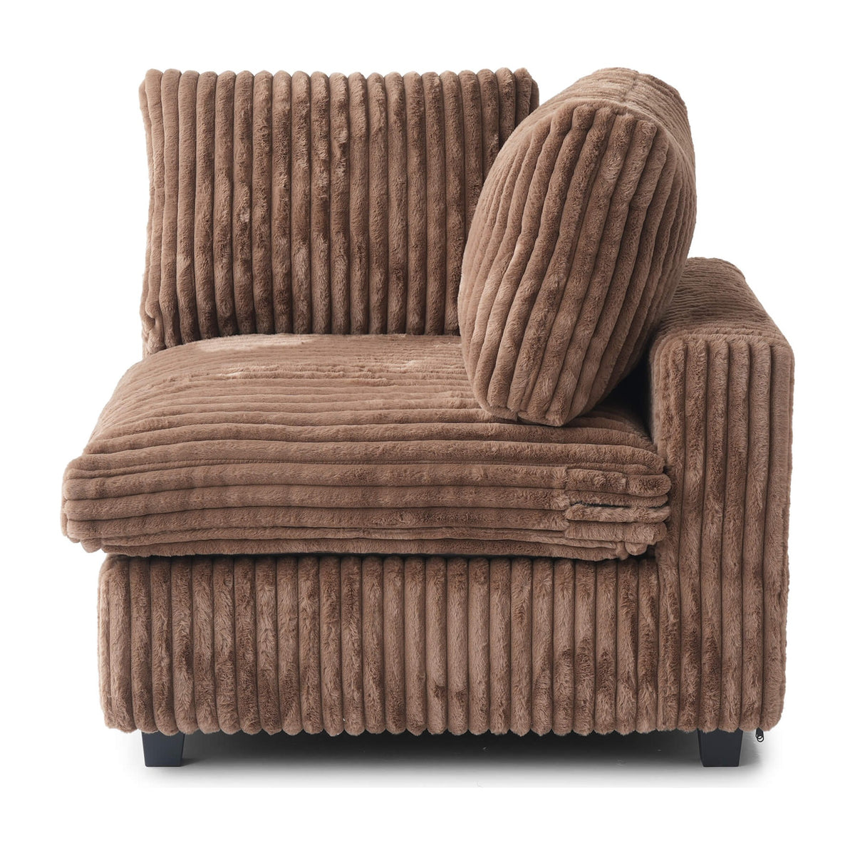 Sky Cloud Pro Sectional Sofa, Plush Slipcovers - Replacement Covers Only, Brown