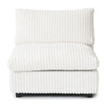 Sky Cloud Pro Sectional Sofa, Plush Slipcovers - Replacement Covers Only, White