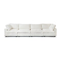 Sky Cloud Pro Sectional Sofa, Plush Slipcovers - Replacement Covers Only, White