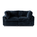 Sky Cloud Pro Sectional Sofa, Plush Slipcovers - Replacement Covers Only, Black