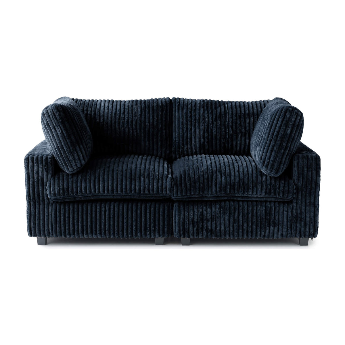 Sky Cloud Pro Sectional Sofa, Plush Slipcovers - Replacement Covers Only, Black