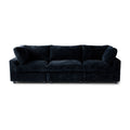 Sky Cloud Pro Sectional Sofa, Plush Slipcovers - Replacement Covers Only, Black
