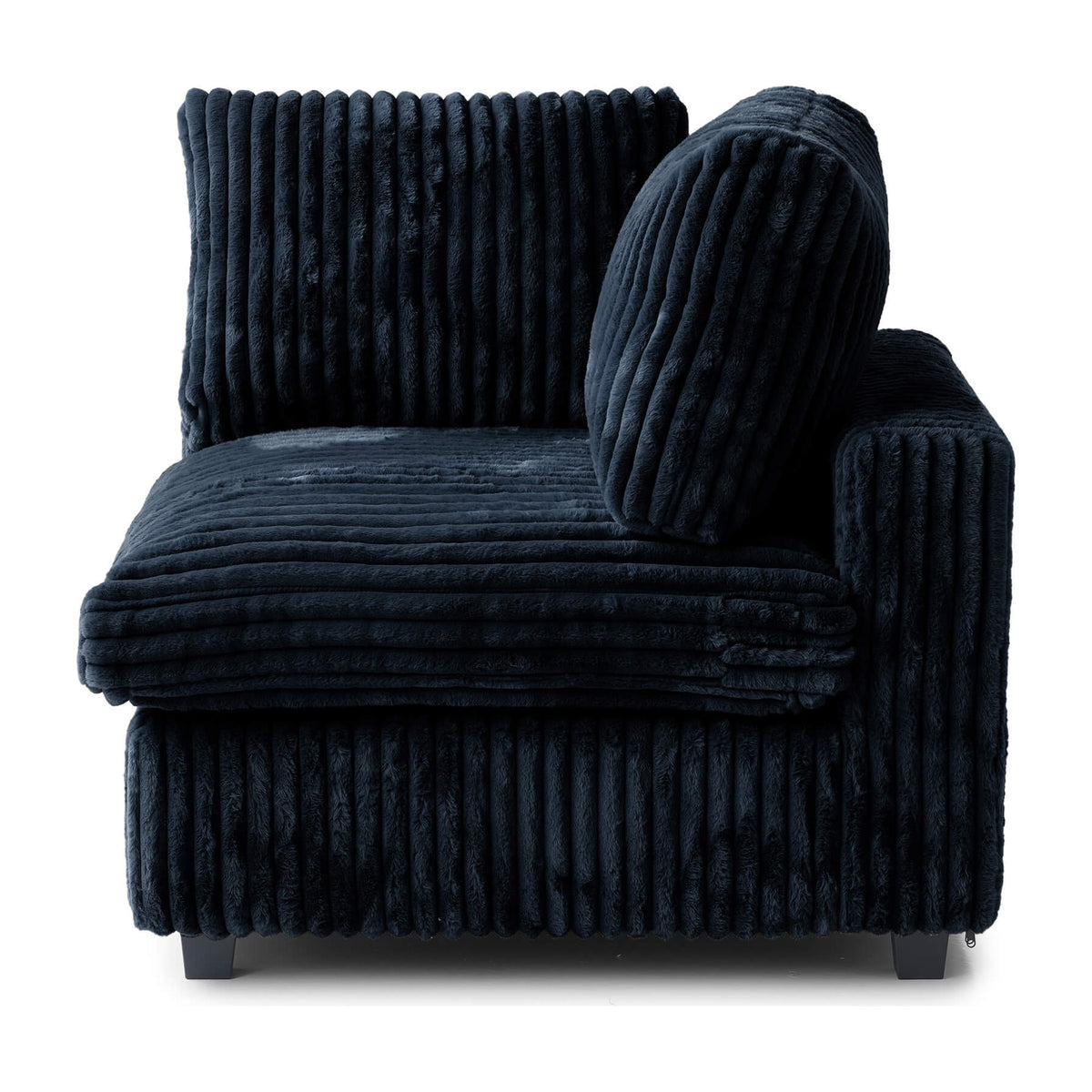 Sky Cloud Pro Sectional Sofa, Plush Slipcovers - Replacement Covers Only, Black