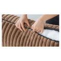 Sky Cloud Pro Sectional Sofa, Plush Slipcovers - Replacement Covers Only, Brown