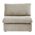 Sky Cloud Sectional Sofa, Linen Slipcovers - Replacement Covers Only, Khaki