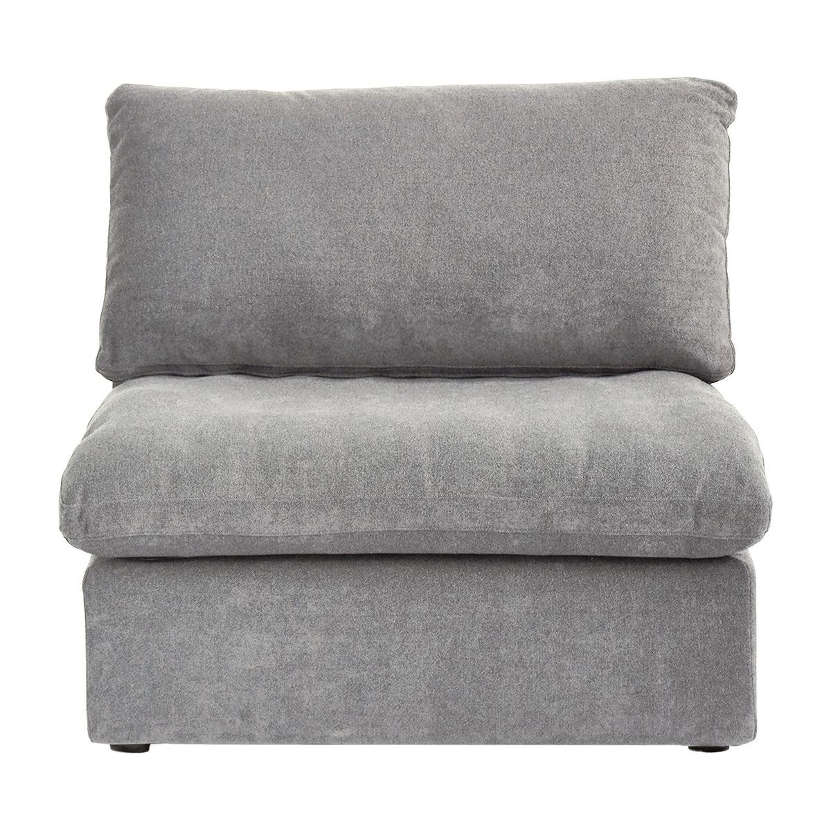 Sky Cloud Sectional Sofa, Linen Slipcovers - Replacement Covers Only, Light Grey