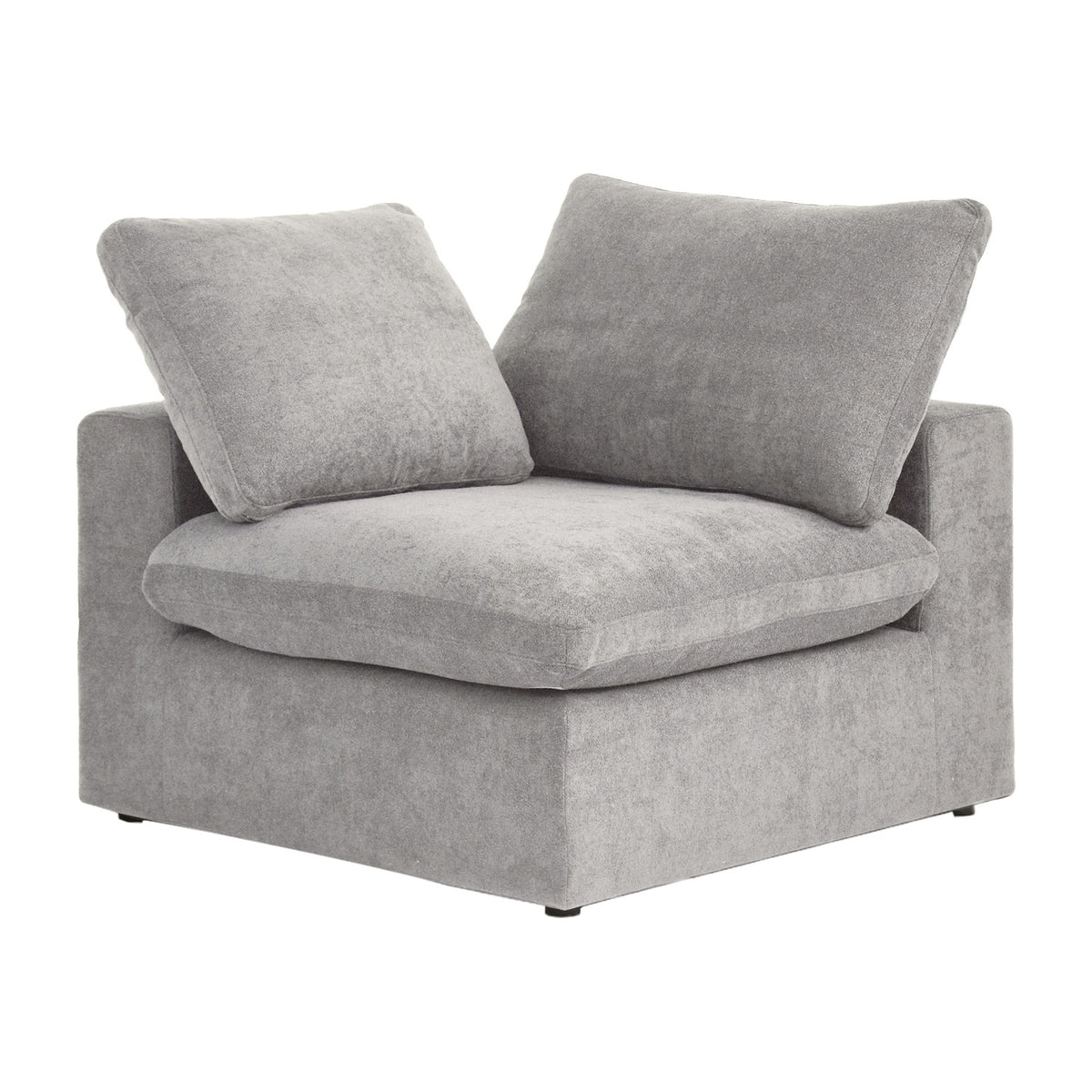 Sky Cloud Sectional Sofa, Linen Slipcovers - Replacement Covers Only, Light Grey