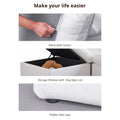 Sky Cloud Sectional Sofa, Linen Slipcovers - Replacement Covers Only