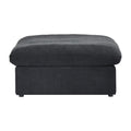 Sky Cloud Sectional Sofa, Modular Washable 40-Inch Linen Ottomans 1-Seaters
