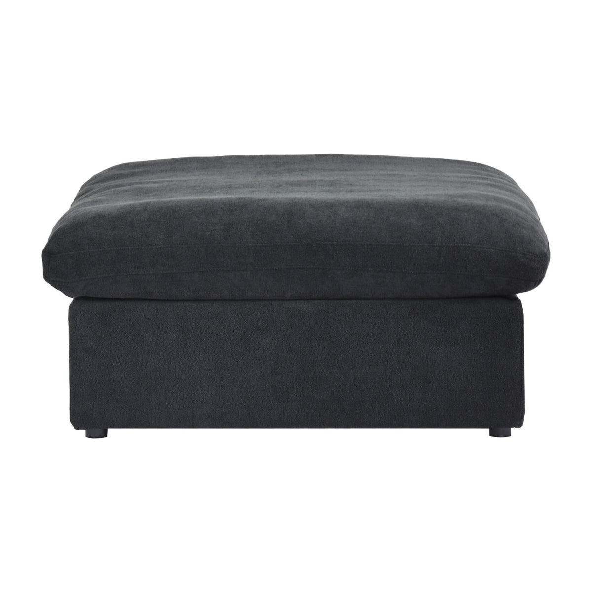 Sky Cloud Sectional Sofa, Modular Washable 40-Inch Linen Ottomans 1-Seaters