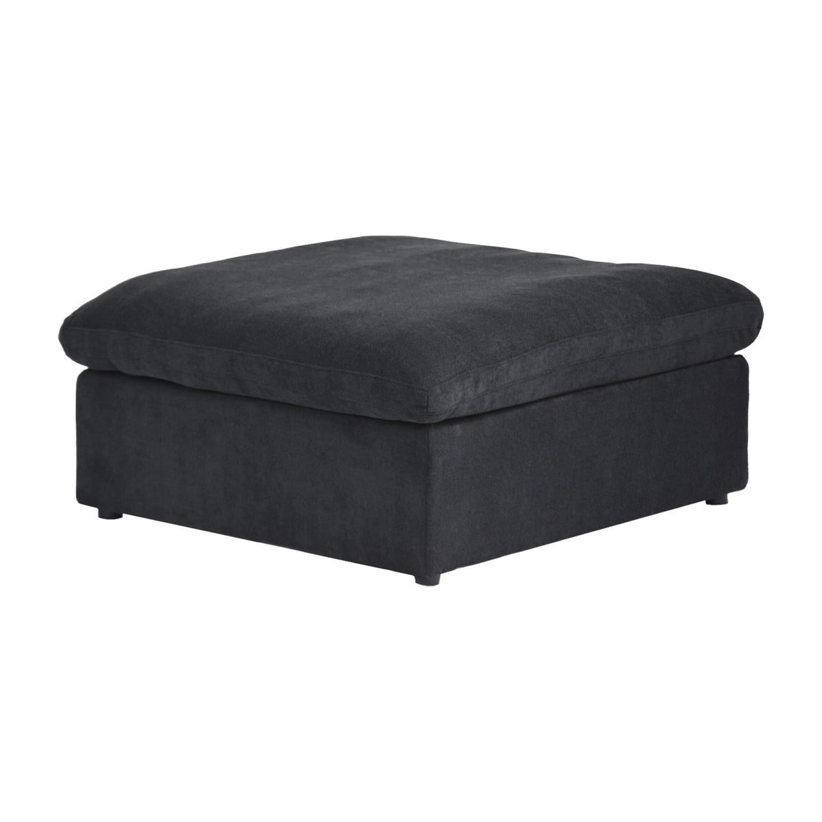 Sky Cloud Sectional Sofa, Modular Washable 40-Inch Linen Ottomans 1-Seaters