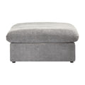 Sky Cloud Sectional Sofa, Modular Washable 40-Inch Linen Ottomans 1-Seaters