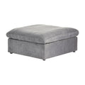Sky Cloud Sectional Sofa, Modular Washable 40-Inch Linen Ottomans 1-Seaters