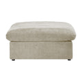Sky Cloud Sectional Sofa, Modular Washable 40-Inch Linen Ottomans 1-Seaters