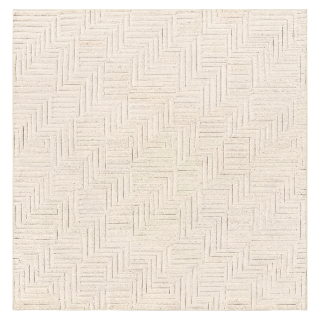 Soft and Cozy Shag Rug, full view on a white background