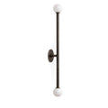 Stilnovo Style Brass Sputnik Wall Sconce in blackened brass