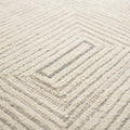 Stripe exquisite rug, close up of the texture