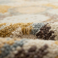 Tiffany Colorful Area Rugs, close up of the texture